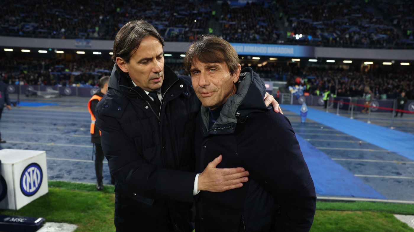 Симоне Индзаги и Антонио Конте