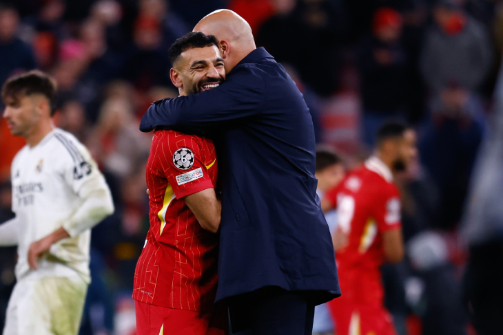 Мохамед Салах и Арне Слот 