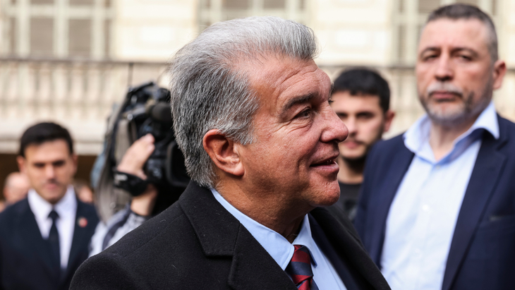 Жоан Лапорта — президент «Барселоны»