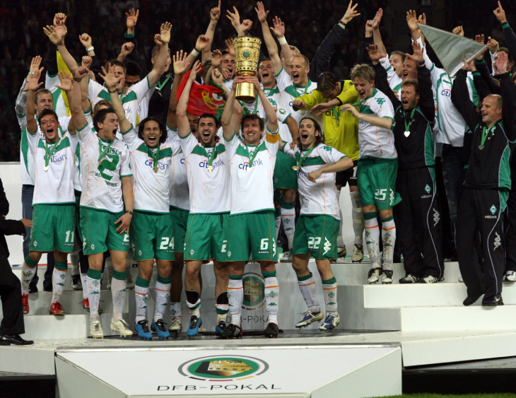 «Вердер» с Кубком Германии