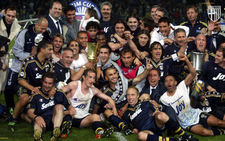 «Парма» с Кубком