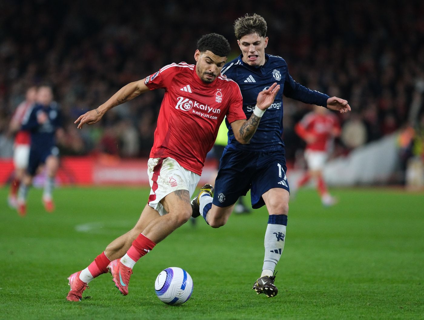 Морган Гиббс-Уайт против Алехандро Гарначо