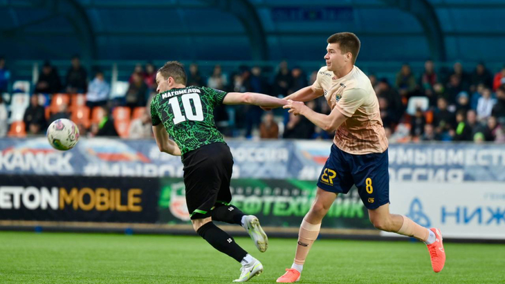 Фрагмент матча «Сочи» — «Нефтехимик»