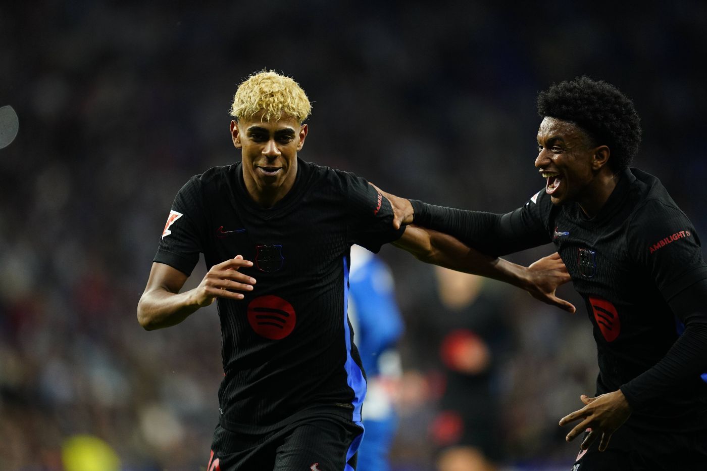 Ламин Ямаль и Алехандро Бальде