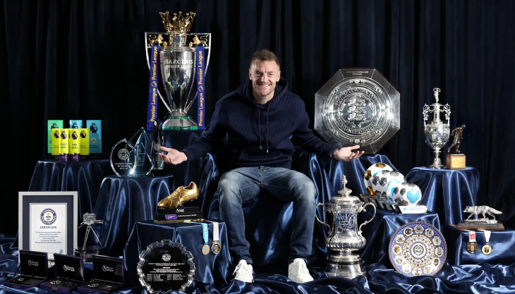 Трофеи Джейми Варди в Лестере