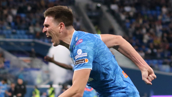 Александр Соболев — нападающий «Зенита»