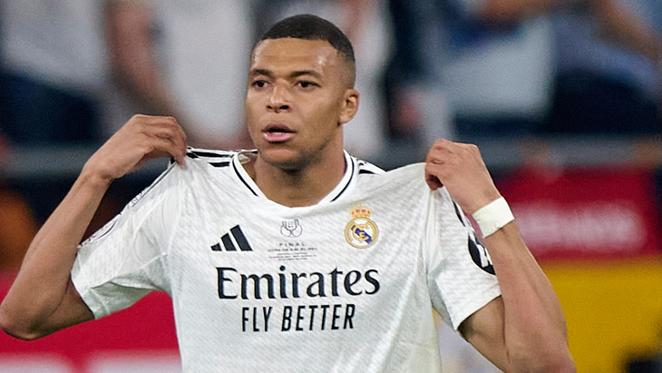 Килиан Мбаппе — нападающий «Реала»