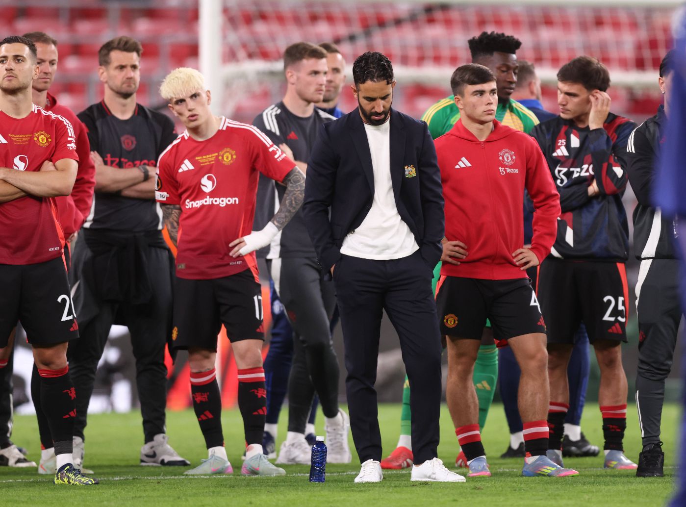 «Манчестер Юнайтед» после поражения от «Тоттенхэма» в финале Лиги Европы