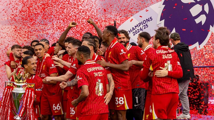 «Ливерпуль» — чемпион Англии сезона 2024/2025