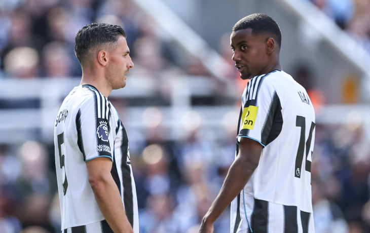 Фабиан Шер и Александр Исак