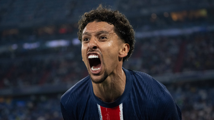 Фрагмент матча ПСЖ — «Интер»