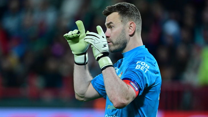 Игорь Акинфеев — голкипер ЦСКА