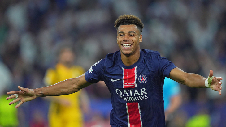 Фрагмент матча ПСЖ — «Интер»