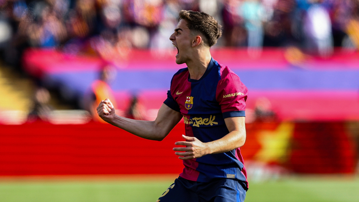 Гави — полузащитник «Барселоны»