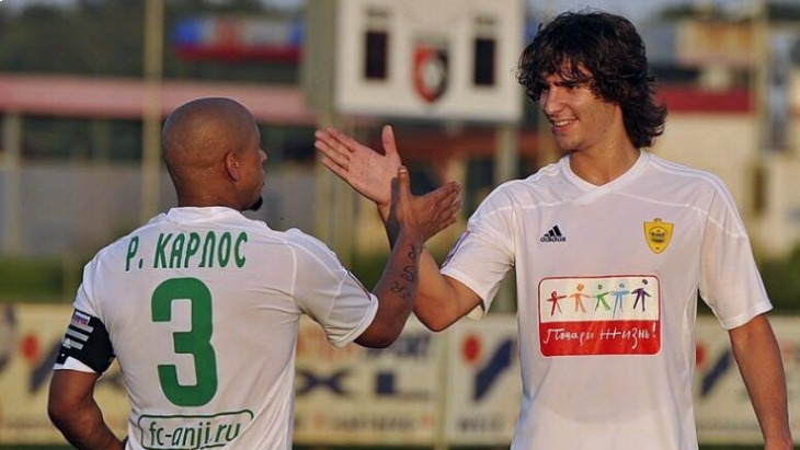 Роберто Карлос и Илья Кухарчук