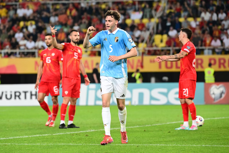 Северная Македония — Бельгия