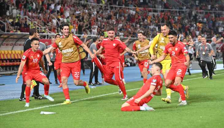 Северная Македония — Бельгия