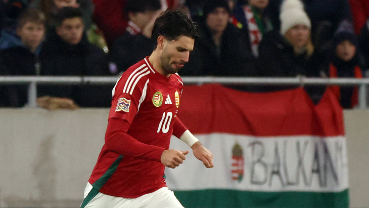 Доминик Собослаи — игрок сборной Венгрии