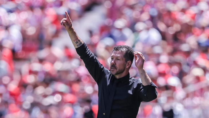 Диего Симеоне — главный тренер «Атлетико»