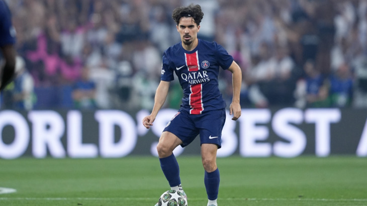 Витинья («ПСЖ») признан лучшим игроком матча