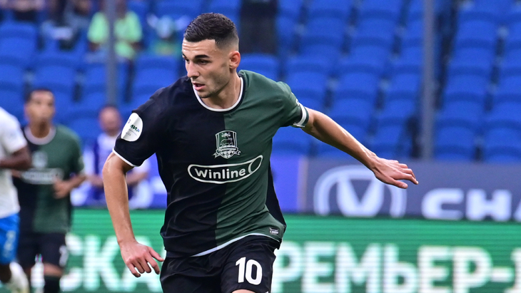 Эдуард Сперцян — полузащитник «Краснодара»