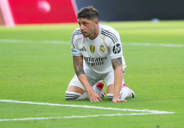 Феде Вальверде после незабитого пенальти