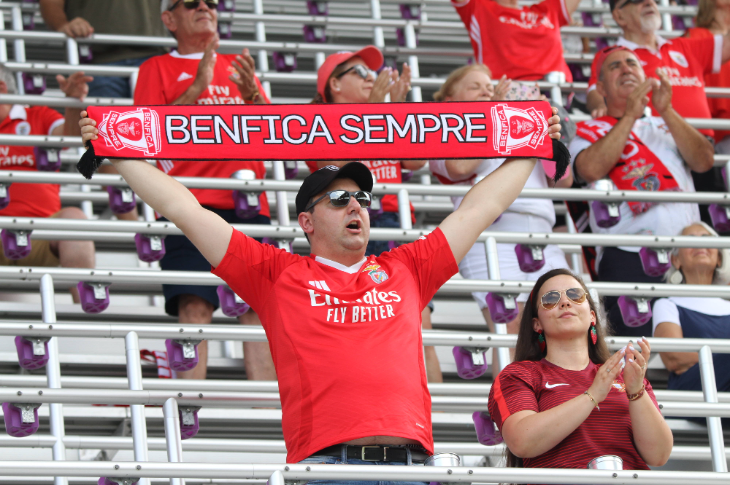 Болельщики на матче