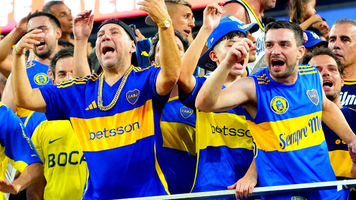 Фанаты «Бока Хуниорс»