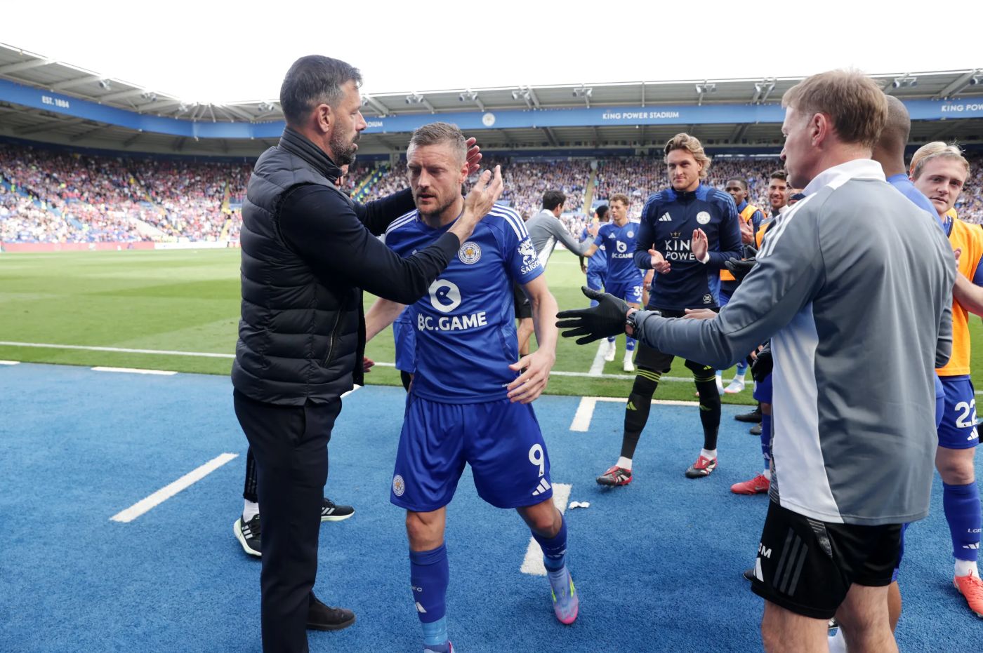 Руд ван Нистелрой и Джейми Варди
