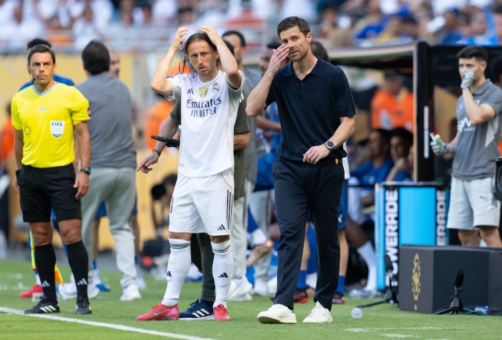 Лука Модрич и Хаби Алонсо