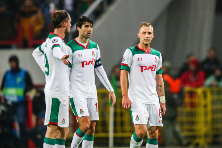 Ведран Чорлука и Дмитрий Баринов