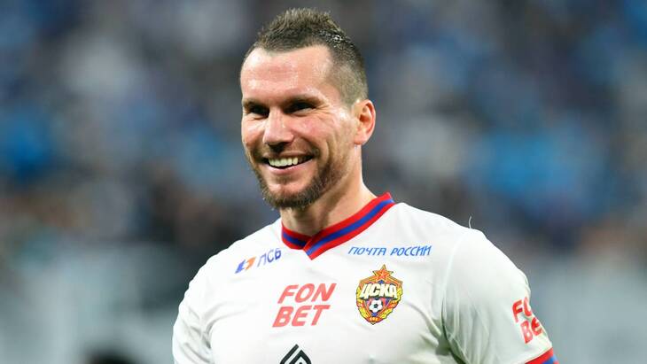 Антон Заболотный в составе ПФК ЦСКА