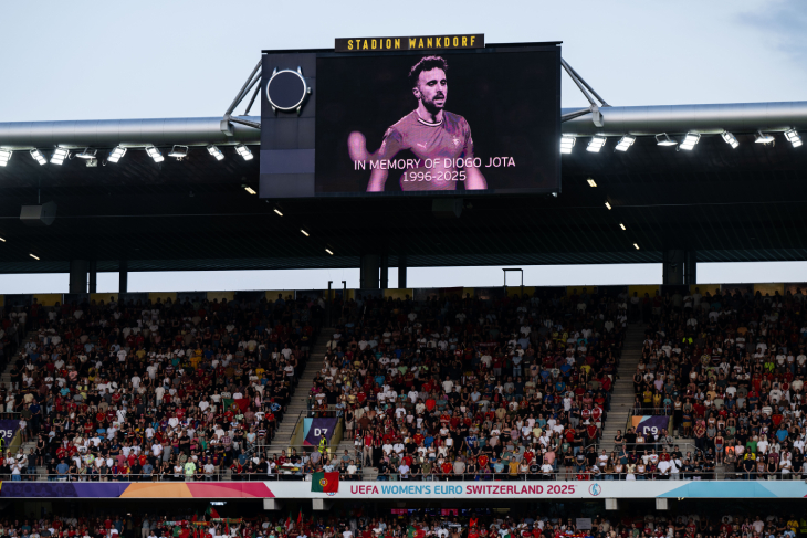 Память Жоты почтили на женском Евро-2025