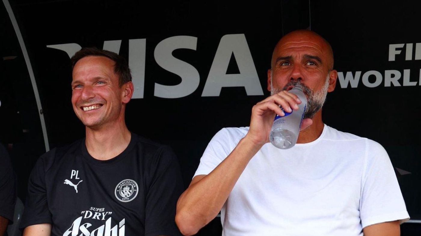 Пеп Гвардиола и Пеп Лейндерс