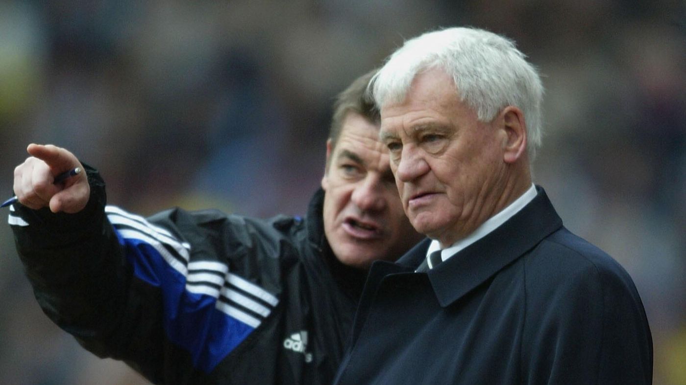 Джон Карвер и сэр Бобби Робсон