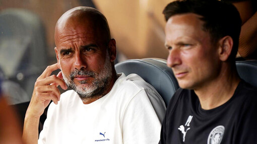 Пеп Гвардиола и Пеп Лейндерс 