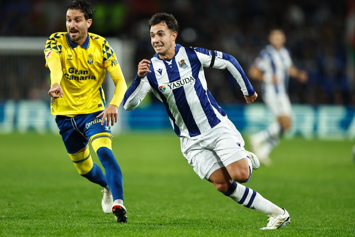 Мартин Субименди в матче Ла Лиги