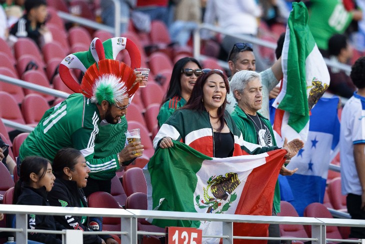 Болельщики сборной Мексики