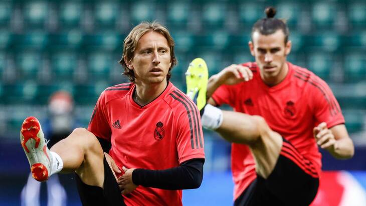 Лука Модрич и Гарет Бэйл