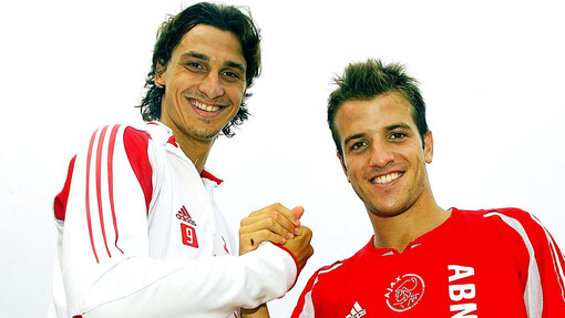 Златан Ибрагимович и Рафаэл ван дер Варт 