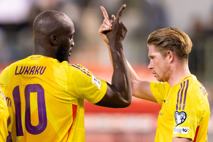 Ромелу Лукаку и Кевин Де Брёйне