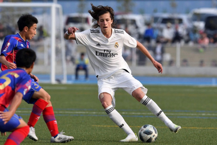 Каррерас в молодёжке Реала