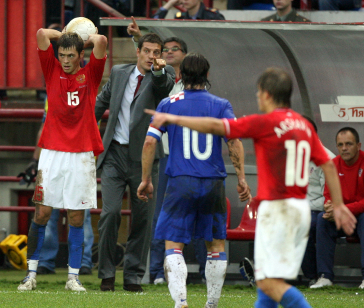 Билялетдинов в матче с Хорватией