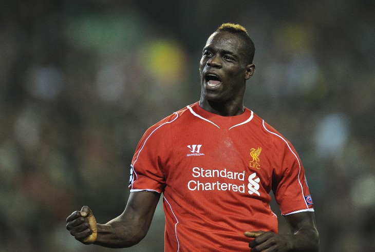 Марио Балотелли в составе «Ливерпуля»