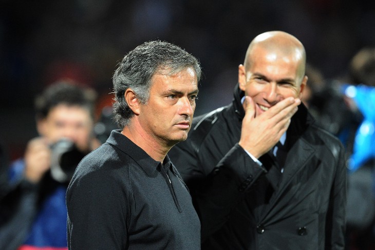 Жозе Моуриньо и Зинедин Зидан