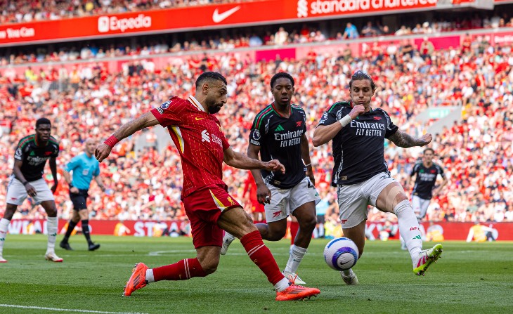 Фрагмент матча «Ливерпуль» — «Арсенал»