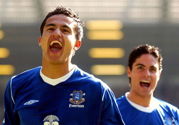 Тим Кэхилл и Микель Артета