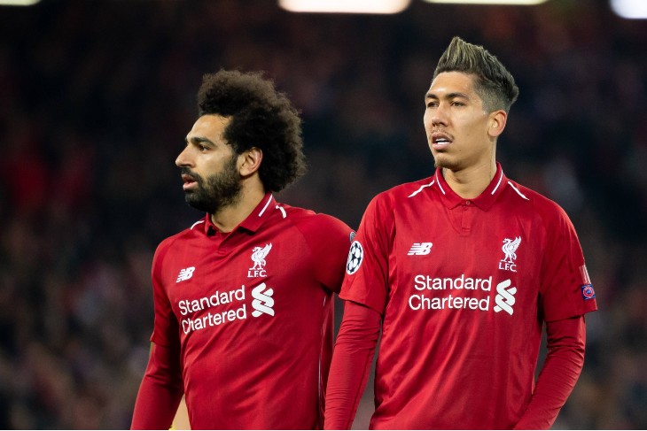 Мохаммед Салах и Роберто Фирмино