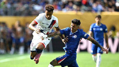 Дезире Дуэ и Энцо Фернандес  