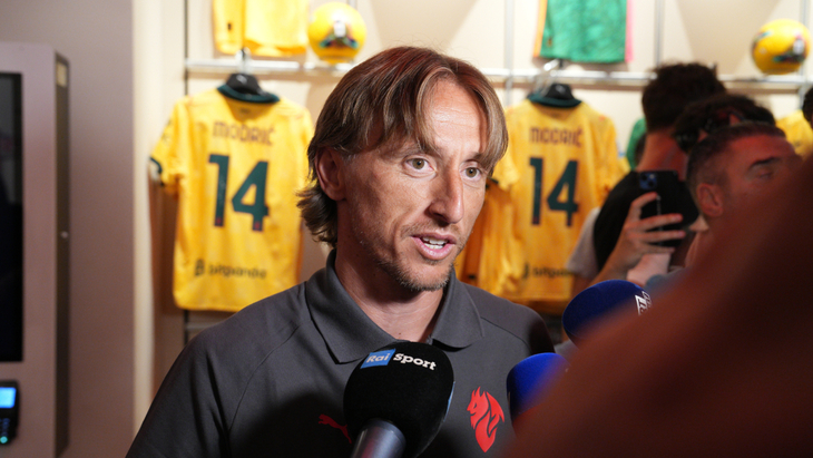 Лука Модрич — полузащитник «Милана»